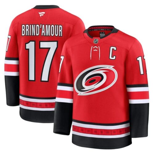Rod Brind'Amour Jersey #17 Carolina Hurricanes 2025 - 26 Premium Stitched