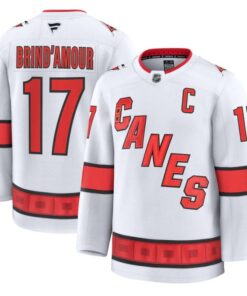 Rod Brind Amour Jersey 17 Carolina Hurricanes 2025 26 Premium White