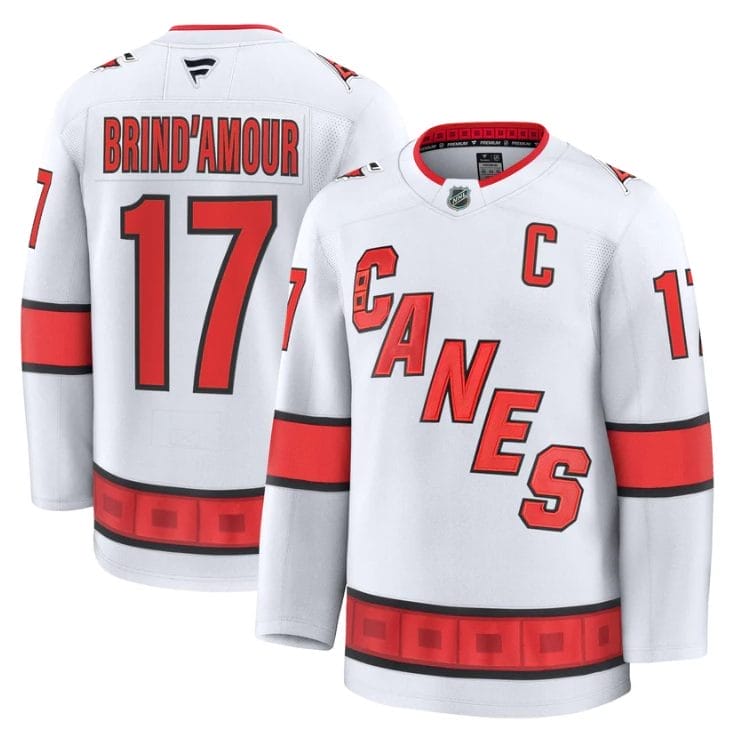 Rod Brind'Amour Jersey #17 Carolina Hurricanes 2025 - 26 Premium Stitched - Image 4