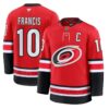 Ron Francis Jersey 10 Carolina Hurricanes 2025 26 Premium Stitched Red