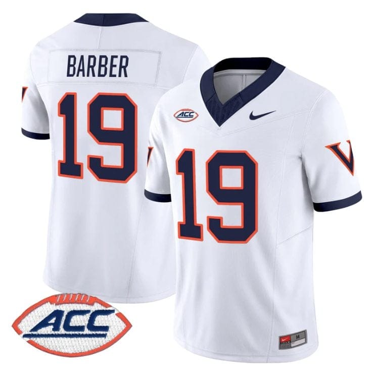 Rondé Barber Jersey #19 Virginia Cavaliers 1995 Throwbacks Stitched