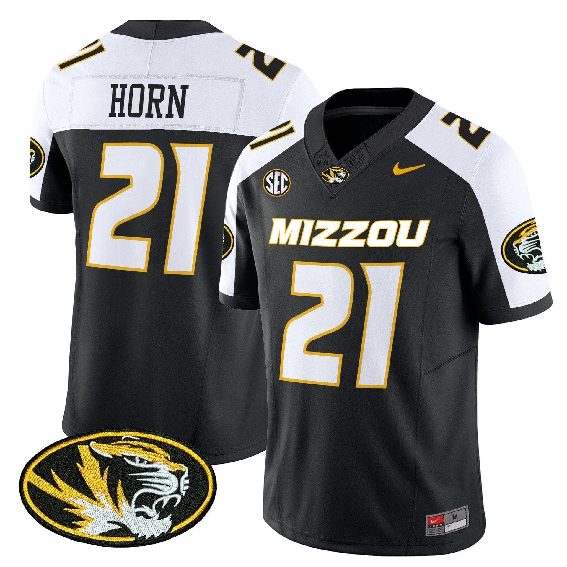 Sam Horn Jersey #21 Missouri Tigers 2025 Vapor Limited Stitched - Image 3