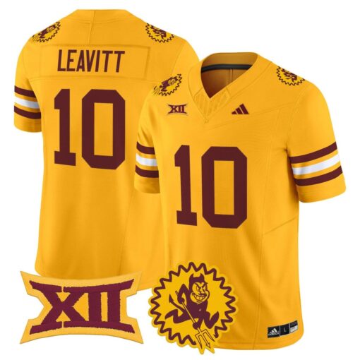 Sam Leavitt Jersey #10 Arizona State Sun Devils 1975 Throwback Stitched