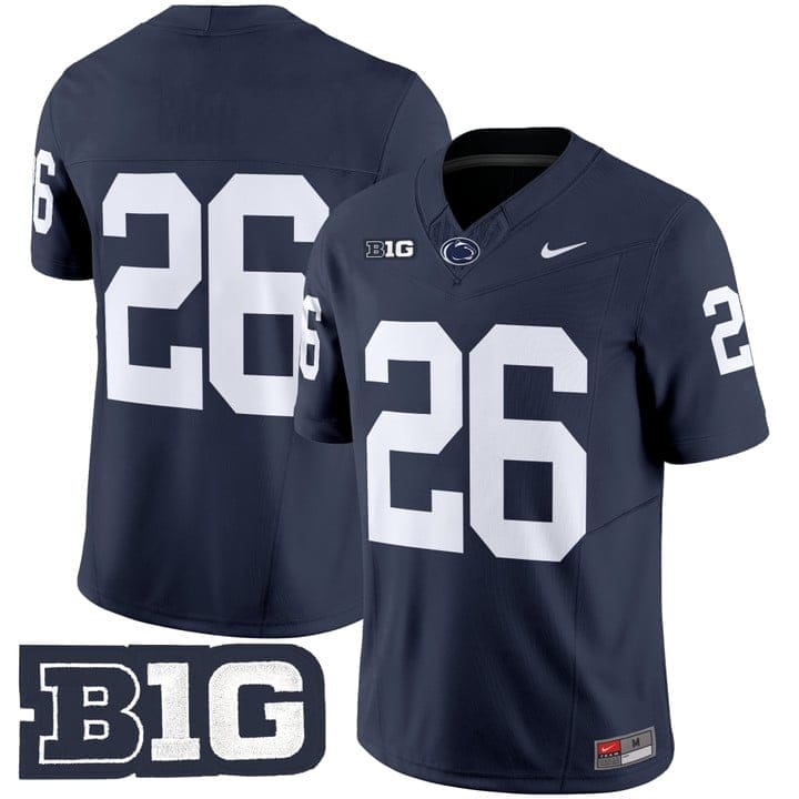 Saquon Barkley Jersey #26 No Name Penn State Nittany Lions 2025 Stitched - Image 2
