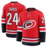 Seth Jarvis Jersey 24 Carolina Hurricanes 2025 26 Premium Stitched Red
