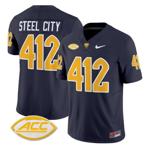 Steel City Jersey #412 Pittsburgh Panthers 2025 Limited Stitched - Image 4