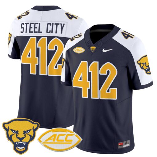 Steel City Jersey #412 Pittsburgh Panthers 2025 Limited Stitched - Image 3