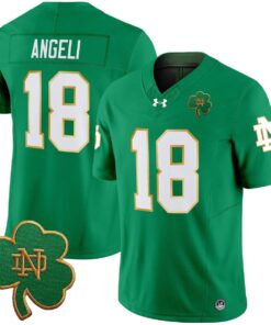 Steve Angeli Jersey 18 Notre Dame 2025 Vapor Limited V3 Stitched Green 6d7774eb 3e1c 4e7f b377 d923c5c8edf2