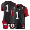 Team Jersey 1 Georgia Bulldogs 2025 Vapor Limited Stitched Black 412cb59a 0174 443b b9eb e7f2cf05de28