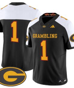 Team Jersey 1 Grambling Tigers 2025 Vapor Limited Stitched Black Alter 13d4f7b7 d067 4c5c 967f 5a63dc5a5879