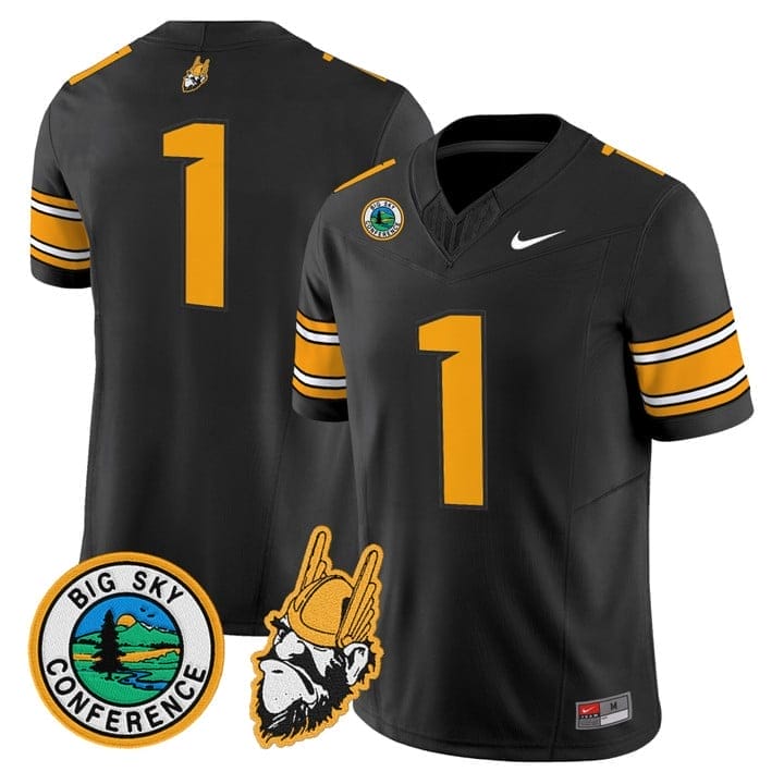 Team Jersey #1 Idaho Vandals 1975 Throwback Vapor Limited Stitched