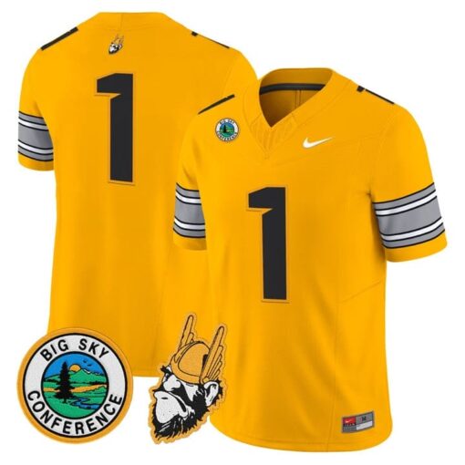 Team Jersey #1 Idaho Vandals 1975 Throwback Vapor Limited Stitched - Image 5