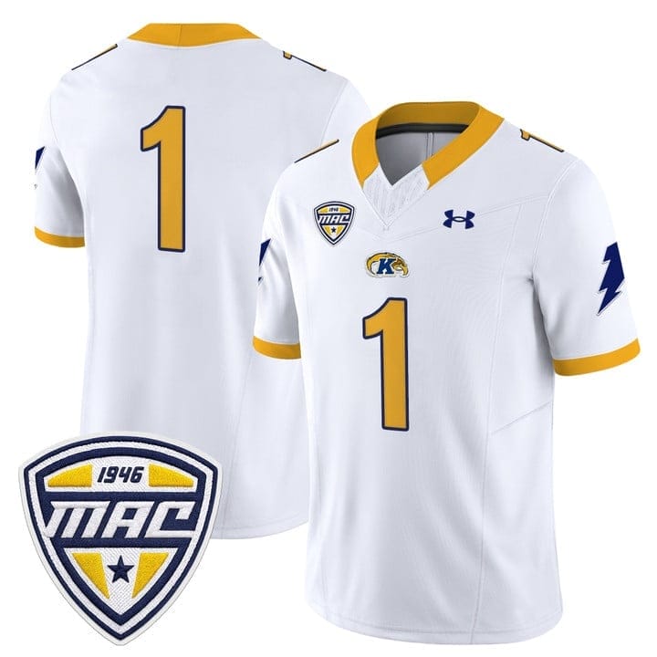 Team Jersey #1 Kent State Golden Flashes 2025 Limited Stitched - Image 2