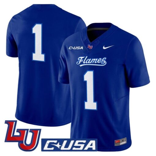 Team Jersey #1 Liberty Flames 2025 Vapor Limited Stitched - Image 2