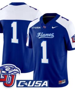 Team Jersey 1 Liberty Flames 2025 Vapor Limited Stitched Navy Alter 7065e298 aba1 4b48 a6cd 8466fd0851c6