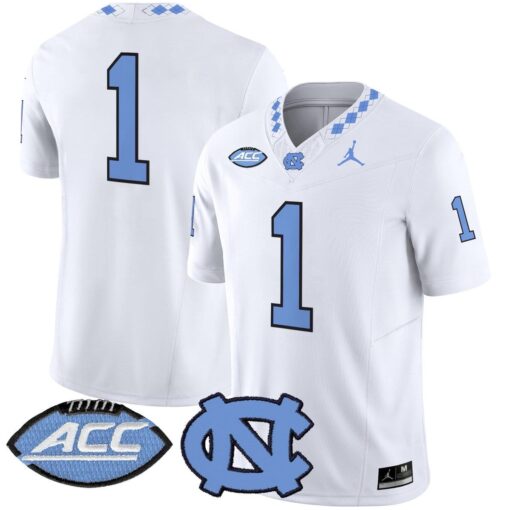 Team Jersey #1 North Carolina Tar Heels 2025 Vapor Limited Stitched
