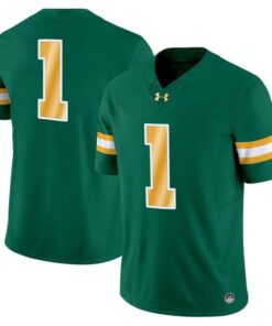 Team Jersey 1 North Dakota State Bison Vapor Limited Stitched Green