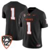 Team Jersey 1 Oregon State Beavers 2025 Vapor Limited Stitched Black