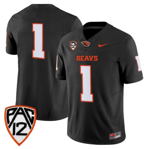 Team Jersey #1 Oregon State Beavers 2025 Limited Stitched Orange Alter
