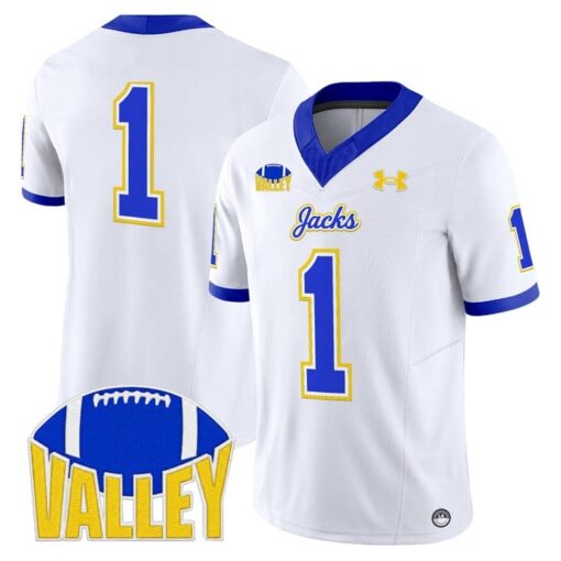 Team Jersey #1 South Dakota State Jackrabbits 2025 Stitched - Image 2