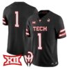 Team Jersey 1 Texas Tech Red Raiders Too Cold Vapor Limited Stitched Black