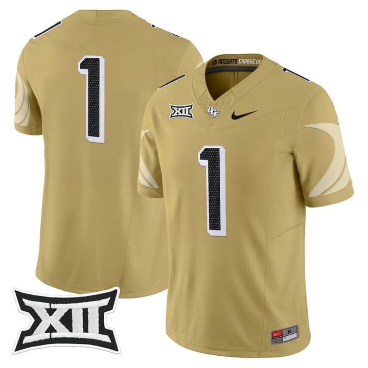 Team Jersey #1 UCF Knights 2025 Vapor Limited Stitched - Image 3
