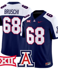 Tedy Bruschi Jersey #68 Arizona Wildcats 2025 Limited Stitched