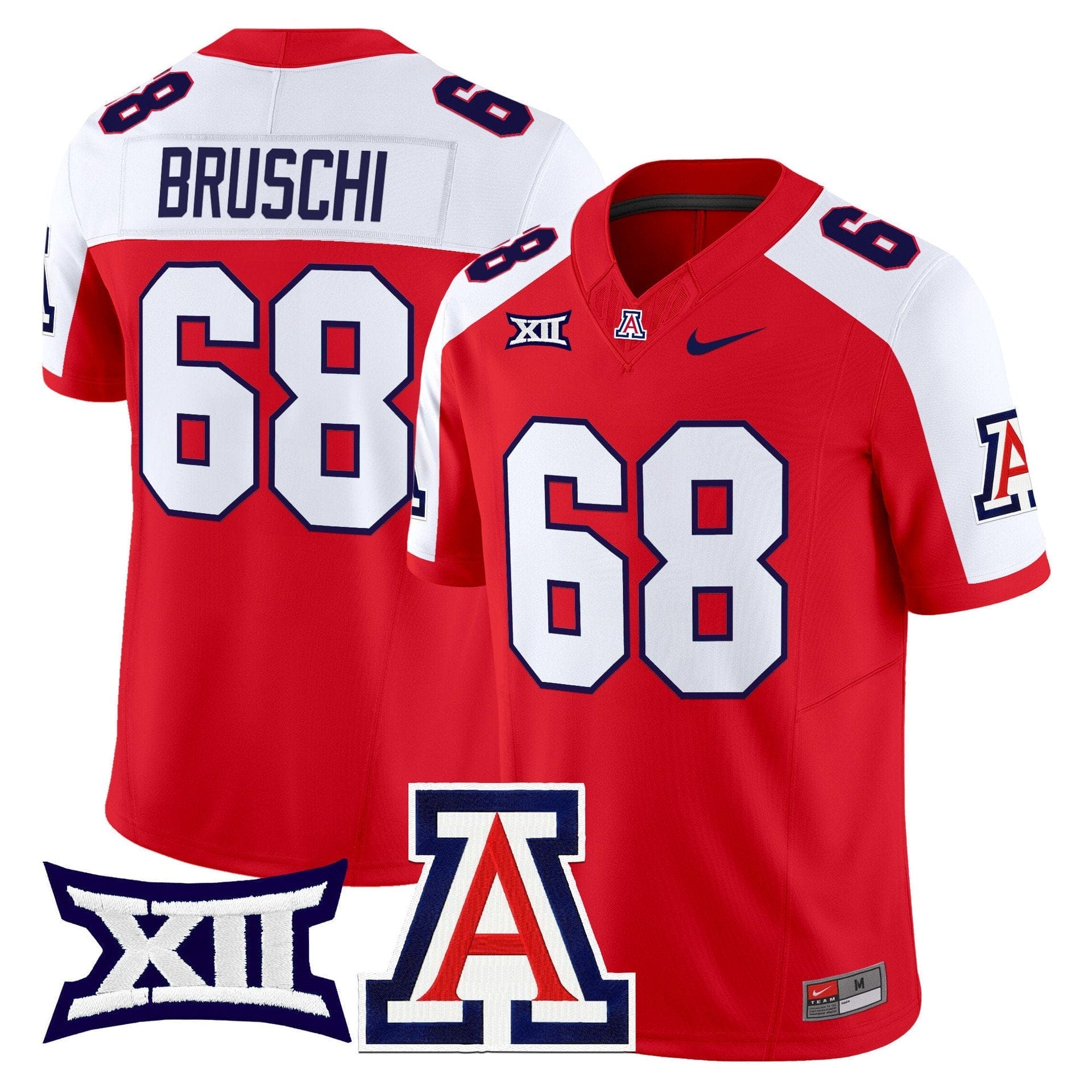 Tedy Bruschi Jersey #68 Arizona Wildcats 2025 Limited Stitched - Image 4
