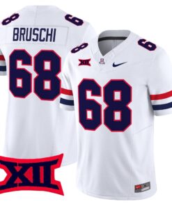 Alternative view of Tedy Bruschi Jersey #68 Arizona Wildcats 2025 Limited Stitched