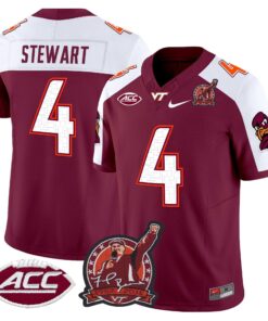 Terion Stewart Jersey 4 Virginia Tech Hokies Coach Frank Beamer 2025 Maroon Alter b66310f0 85bc 40e4 bb2e dbe832779cb0