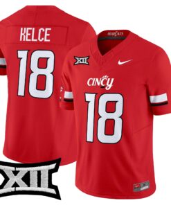 Travis Kelce Jersey 18 Cincinnati Bearcats 2025 Vapor Limited Stitched Red