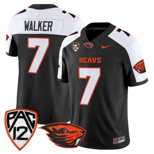 Trent Walker Jersey #7 Oregon State Beavers 2025 Limited Stitched - Image 3
