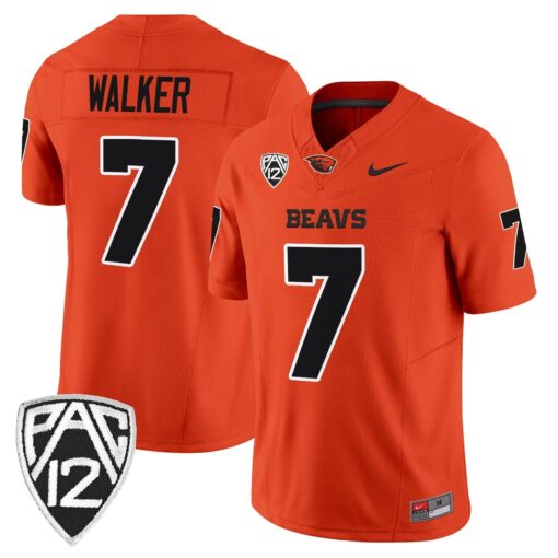 Trent Walker Jersey #7 Oregon State Beavers 2025 Limited Stitched - Image 5