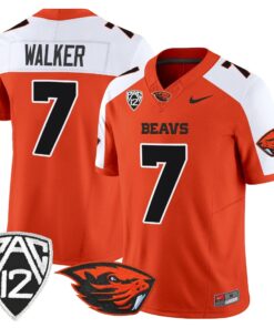 Trent Walker Jersey 7 Oregon State Beavers 2025 Limited Stitched Orange Alter 9400b10e 75b1 4507 9ea0 fcea4f5a305b