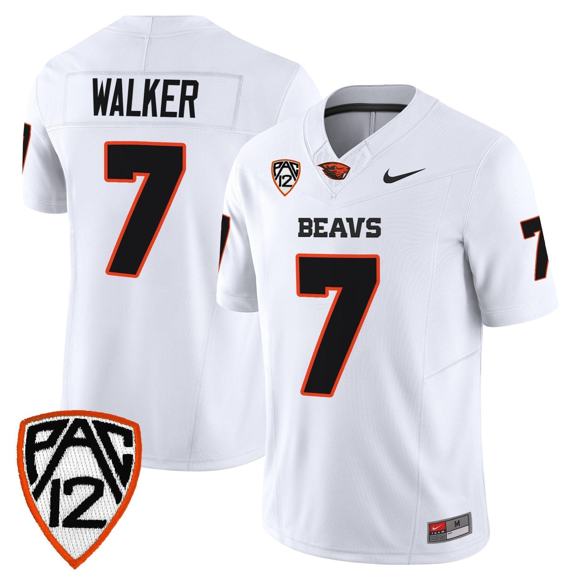 Trent Walker Jersey #7 Oregon State Beavers 2025 Limited Stitched - Image 2