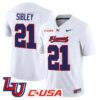 Treon Sibley Jersey 21 Liberty Flames 2025 Vapor Limited Stitched White