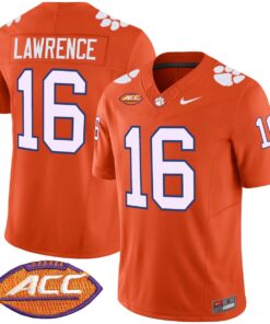 Trevor Lawrence Jersey 16 Clemson Tigers 2025 Vapor Limited Stitched Orange 275b02d4 16bc 4292 895b fee31563e40e