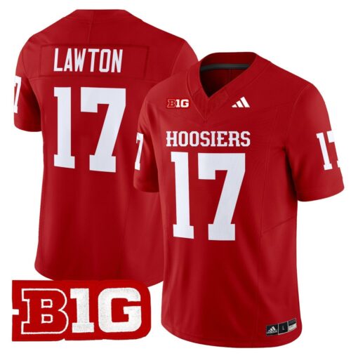 Ty Son Lawton Jersey #17 Indiana Hoosiers 2025 Limited Stitched - Image 5
