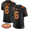 Tyler Brown Jersey 6 Clemson Tigers 2025 Vapor Limited Stitched Black 202578dc b419 4949 aaf4 bcdd43074a41