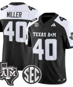 Von Miller Jersey 40 Texas A M Aggies 2025 Vapor Stitched Black Alternate 97508539 cfd6 4186 8f73 a6759f676cf1