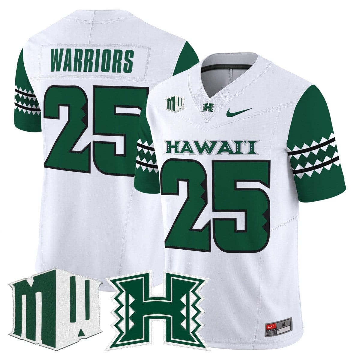Warriors Jersey #25 Hawai'i Rainbow Warriors 2025 Vapor Stitched - Image 2