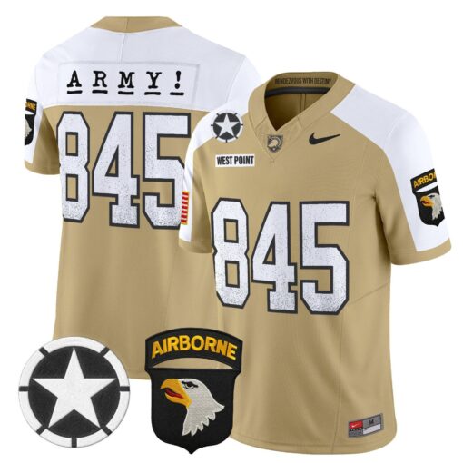West Point Jersey #845 Army Black Knights 2025 Screaming Eagles - Image 5