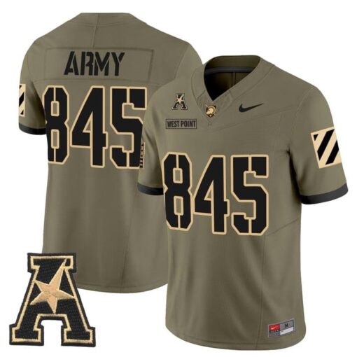 West Point Jersey #845 Army Black Knights 2025 Vapor Stitched - Image 4