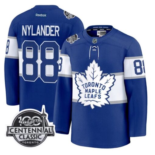 William Nylander Jersey #88 Toronto Maple Leafs Timeless Stitched - Image 5
