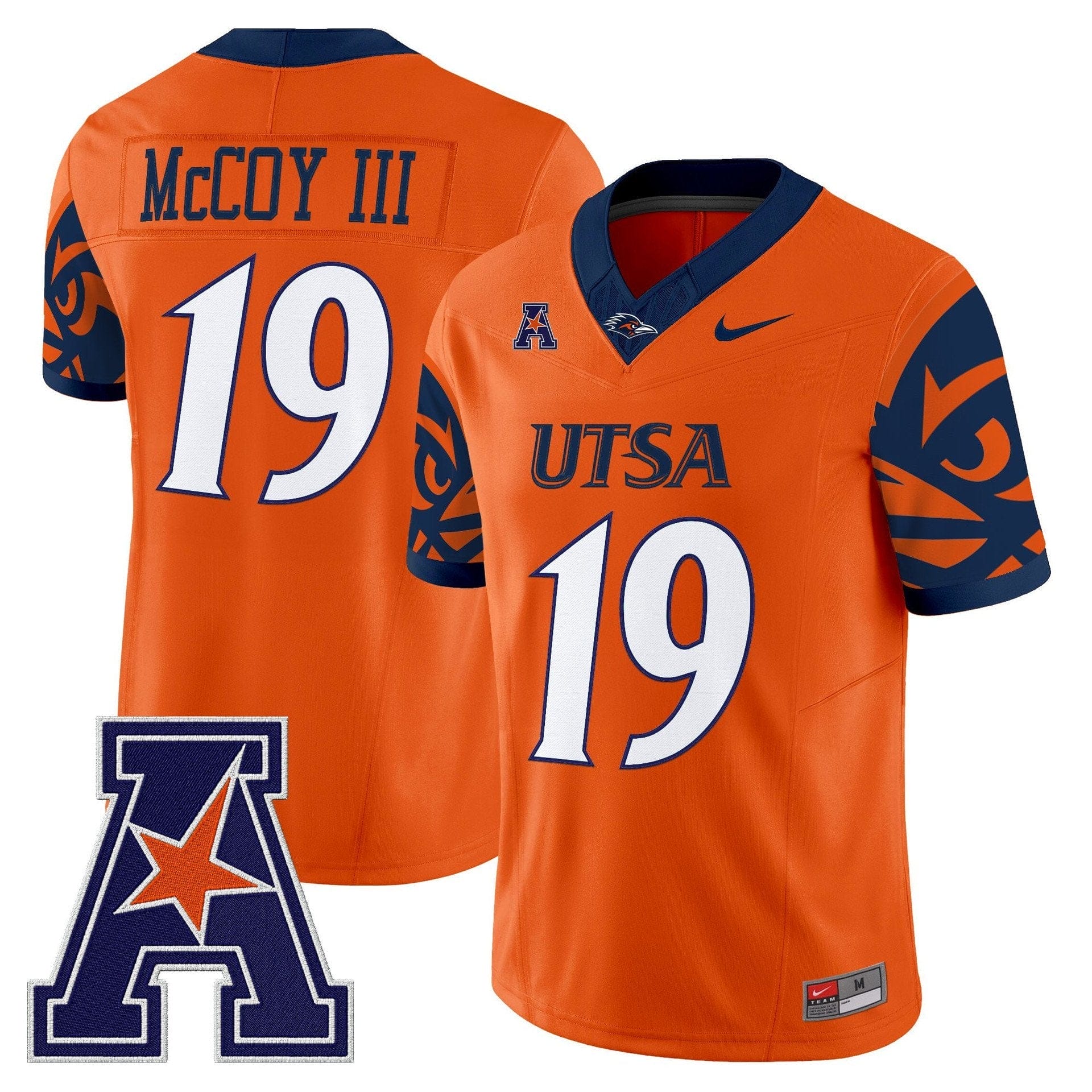 Willie McCoy III Jersey #19 UTSA Roadrunners 2025 Limited V2 Stitched - Image 3