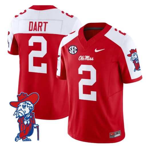 Ole Miss Rebels 2025 Vapor Limited Jersey V2 - All Stitched - Image 16