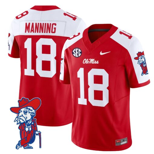 Ole Miss Rebels 2025 Vapor Limited Jersey V2 - All Stitched - Image 28