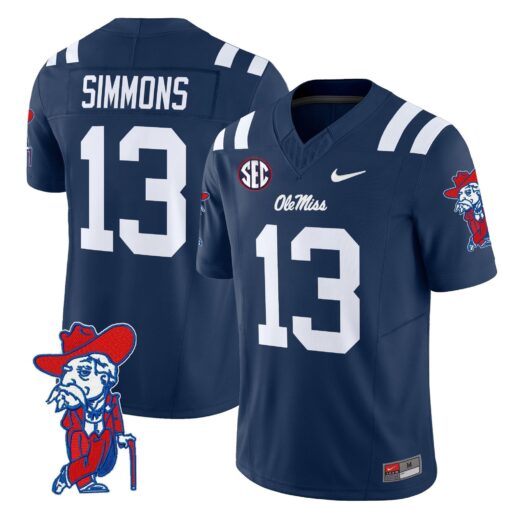 Ole Miss Rebels 2025 Vapor Limited Jersey V2 - All Stitched - Image 47