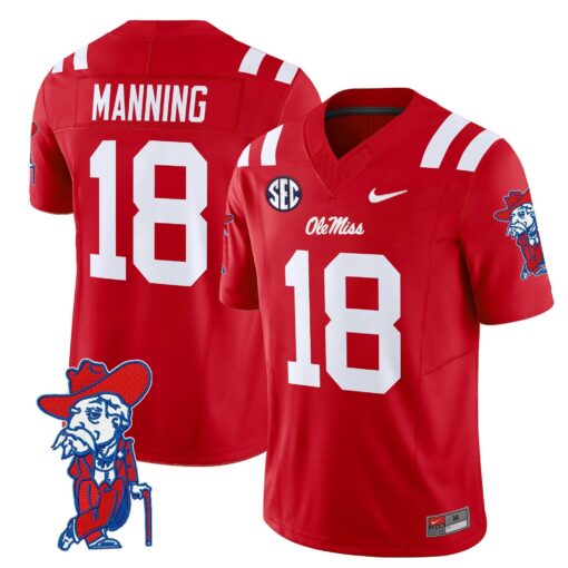 Ole Miss Rebels 2025 Vapor Limited Jersey V2 - All Stitched - Image 22