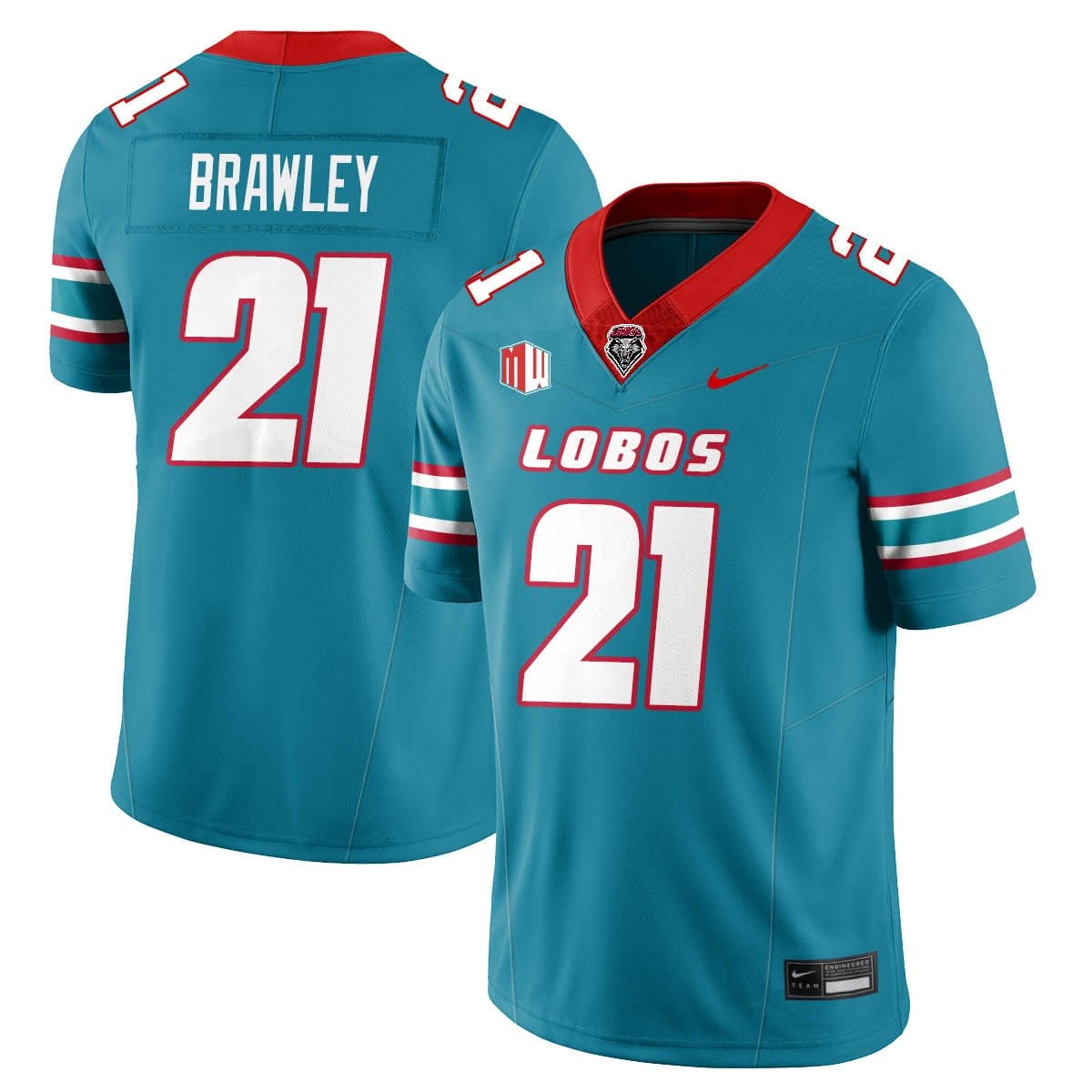 UNM Lobo Football 2025 Jersey - All Stitched - Image 5